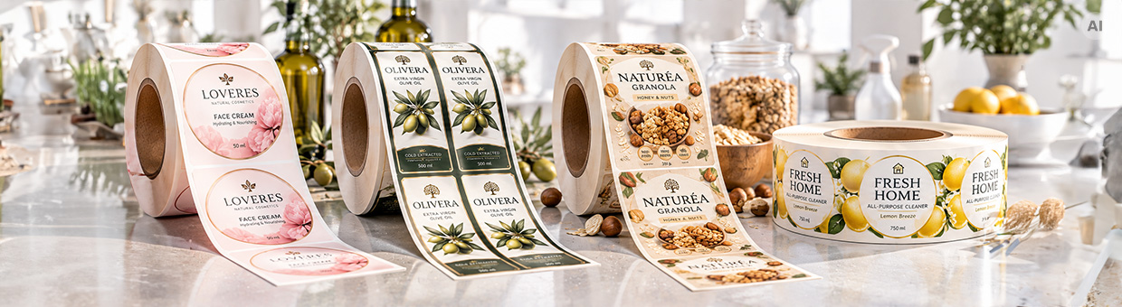 Etichette stampate - Banner di categoria | Labelexpress