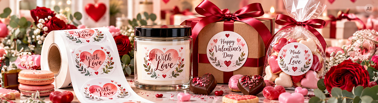 Valentine's Day labels - LabelExpress