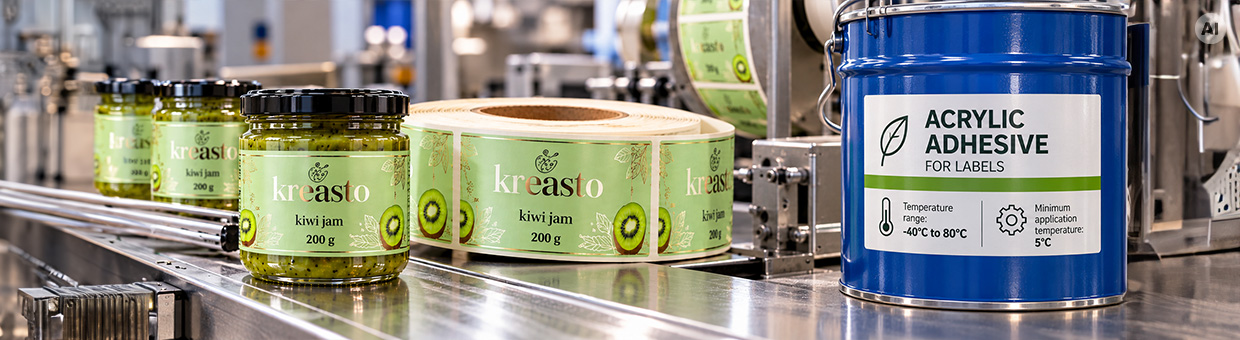 Labels with acrylic adhesive - Category banner | Labelexpress
