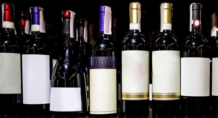 Etykiety na wino - wartość dodana opakowania