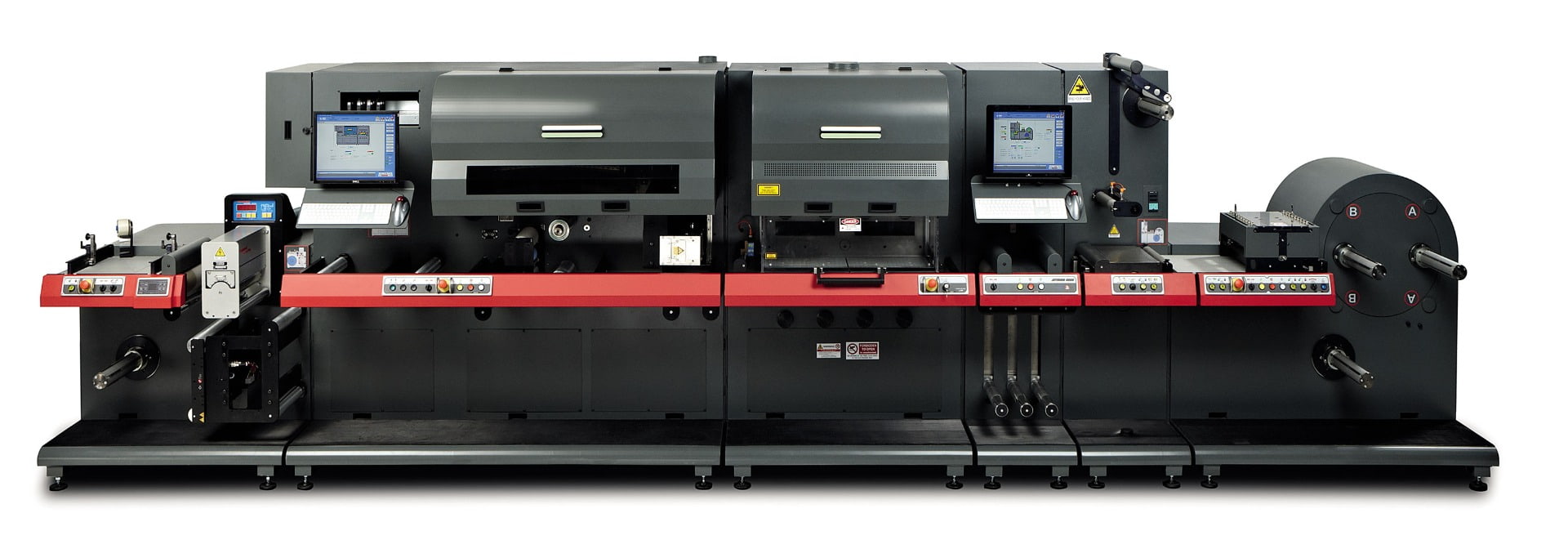 Label printing machine